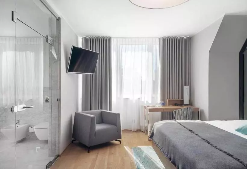آپارتمان 1 خوابه با تراس, Almond Business & Spa By Grano Gdańsk
