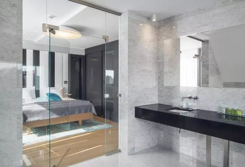 آپارتمان 1 خوابه با تراس, Almond Business & Spa By Grano Gdańsk