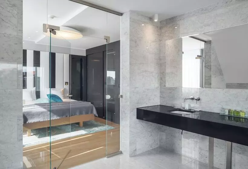 آپارتمان 1 خوابه با تراس, Almond Business & Spa By Grano Gdańsk