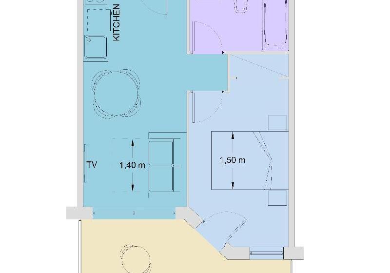 غرفة قياسية فردية, Almond Business & Spa By Grano Gdańsk