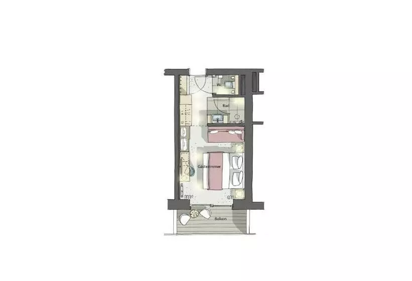 コンフォートルーム, Boutiquehotel Hohes Licht