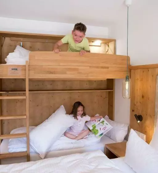 ２段ベッド付きスタンダードルーム, Boutiquehotel Hohes Licht