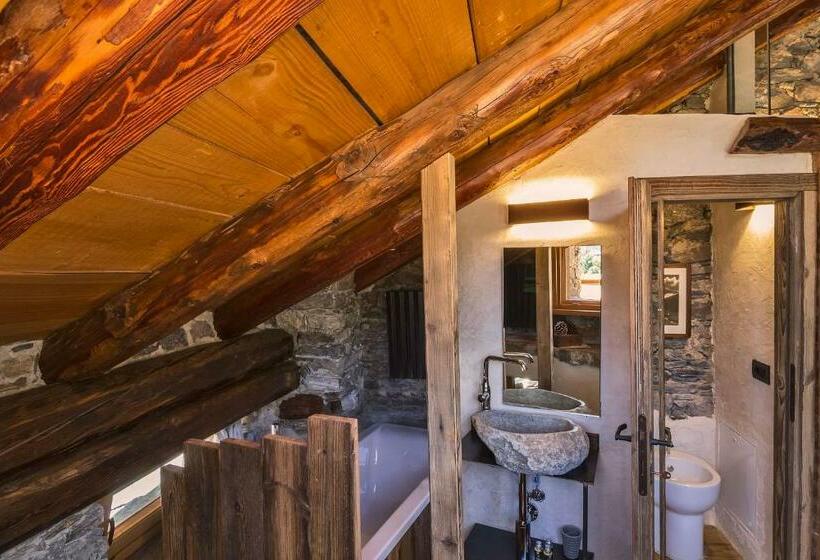 小型套房带阳台, Maison La Saxe