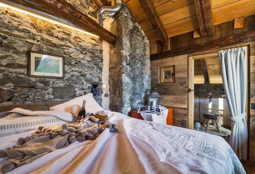 小型套房带阳台, Maison La Saxe