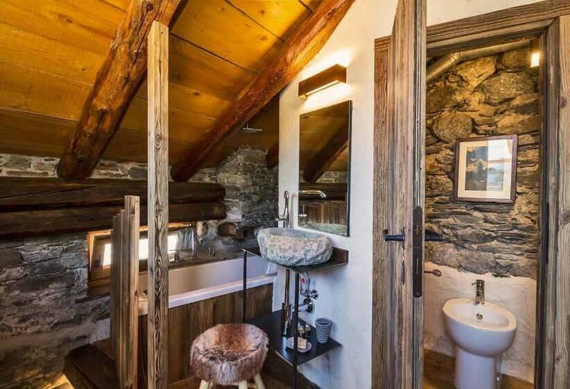 小型套房带阳台, Maison La Saxe