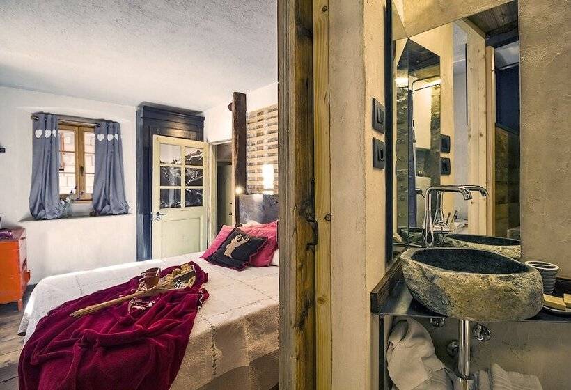 标准间带山景, Maison La Saxe