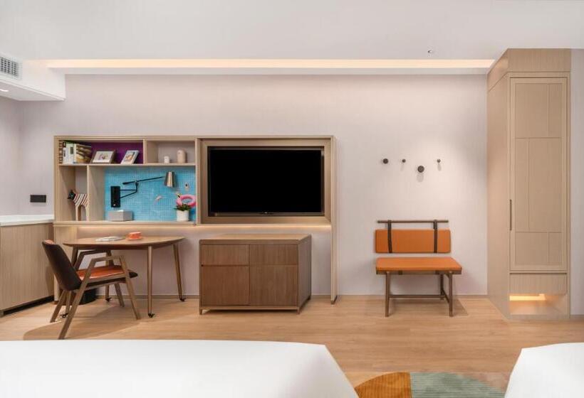 豪华园景房, Home2 Suite By Hilton Dongguan Shijie