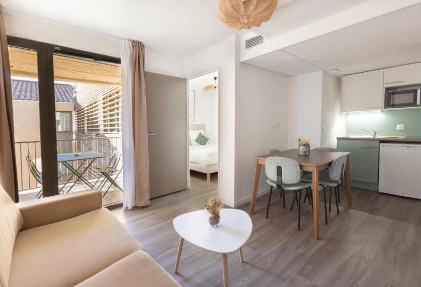 침실 1개 수피리어 아파트, The Originals Résidence Aix Schuman