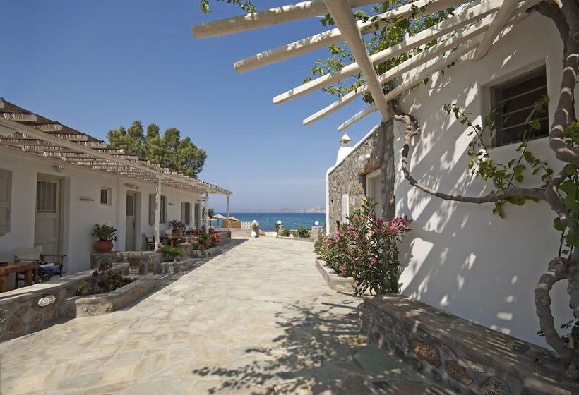 اتاق استاندارد با تراس و چشم‌انداز دریا, Agia Anna Beachfront Boutique