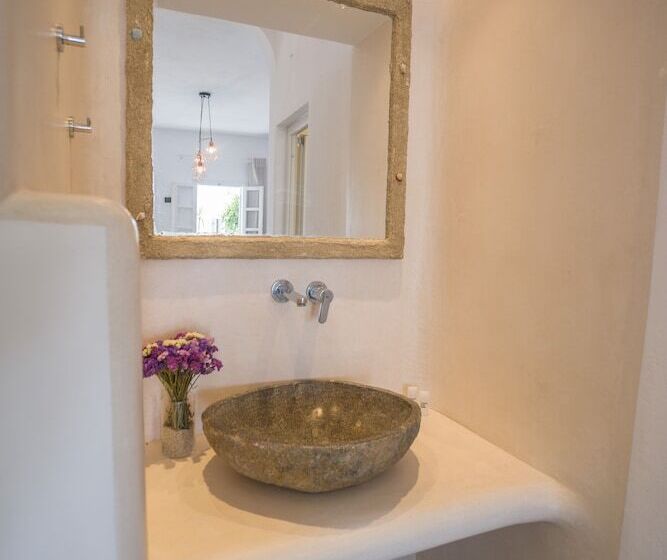 اتاق لوکس با چشم‌انداز دریا, Agia Anna Beachfront Boutique