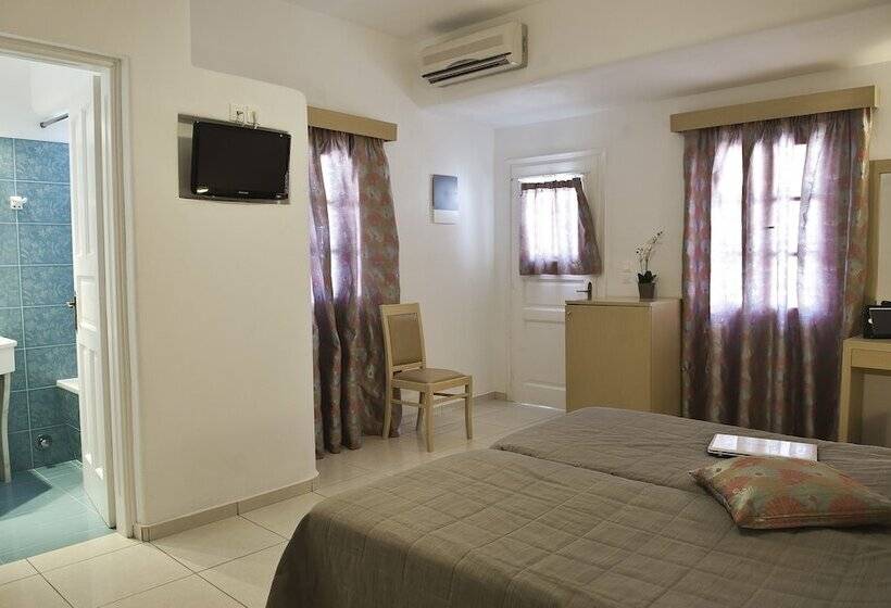 اتاق لوکس با چشم‌انداز دریا, Agia Anna Beachfront Boutique