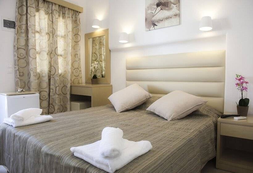 اتاق لوکس با چشم‌انداز دریا, Agia Anna Beachfront Boutique