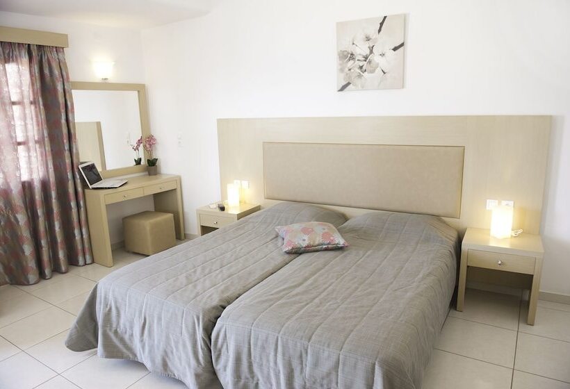 اتاق سه نفره دلوکس با چشم‌انداز دریا, Agia Anna Beachfront Boutique