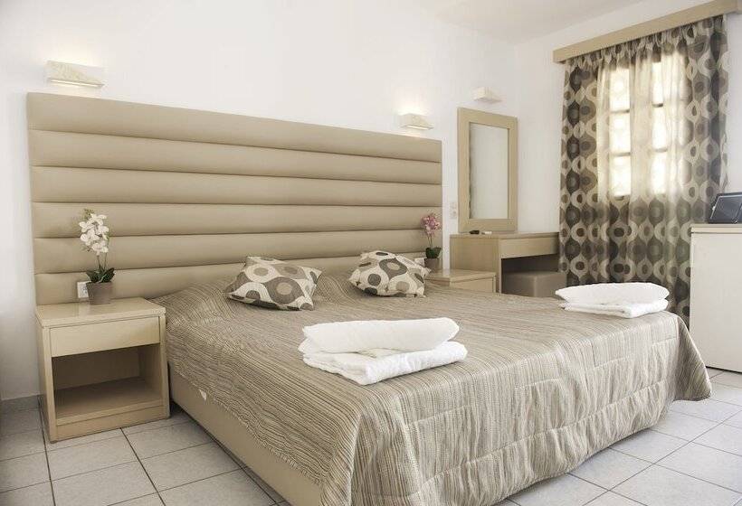 اتاق سه نفره دلوکس با چشم‌انداز دریا, Agia Anna Beachfront Boutique