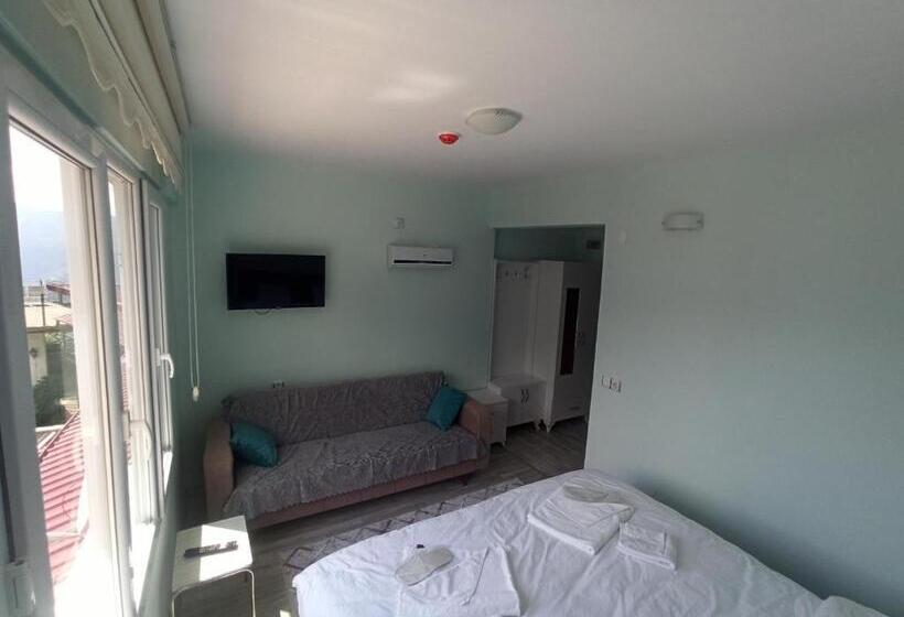 带1个卧室带泳池的公寓, Yeşi̇lalan Otel