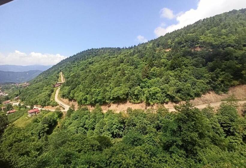 شقة غرفة نوم واحدة مزودة بشُرفة, Yeşi̇lalan Otel