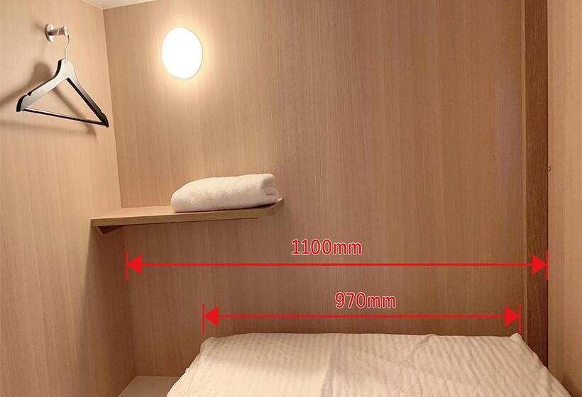 ルームシェアのワンベッド, 難波ゲストハウスjakotelplus 難波店