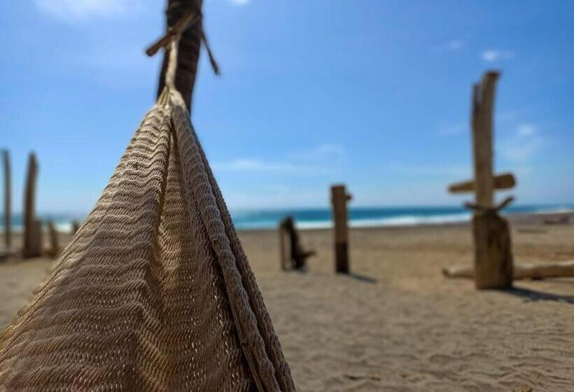 اتاق استاندارد با چشم‌انداز دریا, Cabañas Y Camping Punta Sur Mazunte