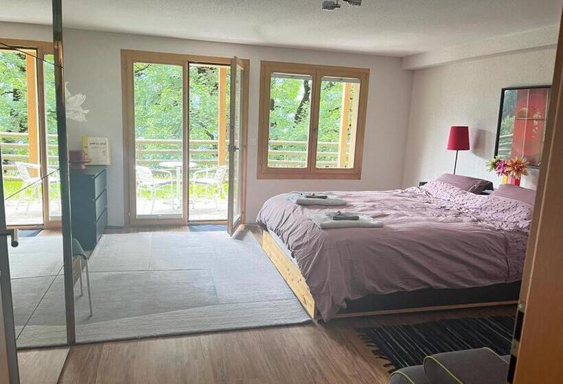 标准间带山景, Hop In Nest Cozy Bed&breakfast In Wengen