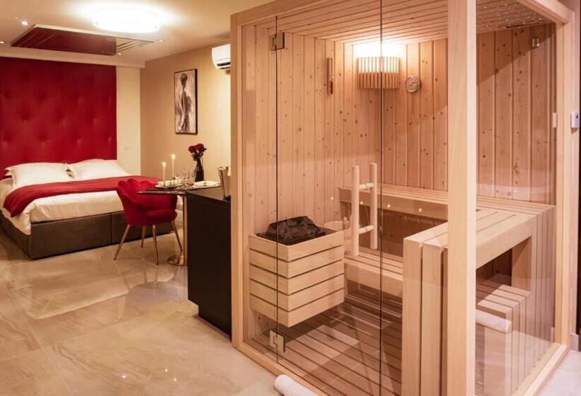 غرفة قياسية, Elégance & Spa   Chambre D Hôtes Avec Sauna Et Jacuzzi Privatif