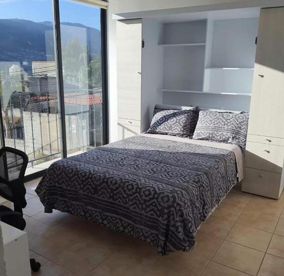 غرفة قياسية مزوَّدة بشُرفة, Loes Departamentos & Suites