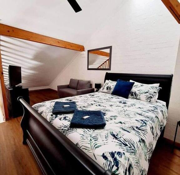 1침실 빌라 정원 전망, Carras Loft Villa Near The Sea Sleeps 5