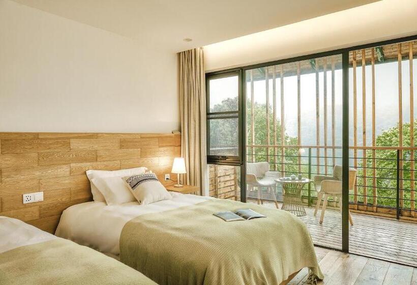 غرفة قياسية مطلة على الجبل, Moganshan Spring Mountain View B&b