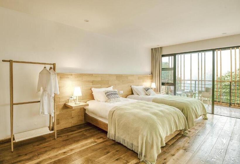 غرفة قياسية مطلة على الجبل, Moganshan Spring Mountain View B&b