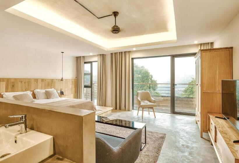 غرفة قياسية سرير كينج, Moganshan Spring Mountain View B&b