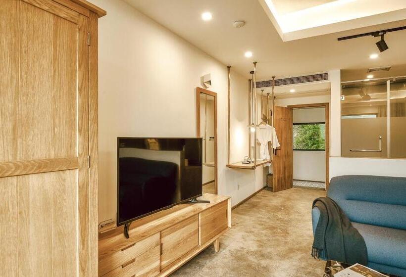 غرفة قياسية سرير كينج, Moganshan Spring Mountain View B&b