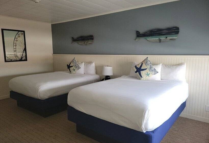 带2个双人床的标准工作室, Circle Hotel Fairfield