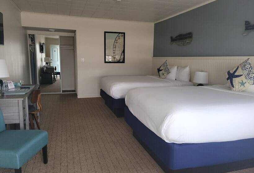 带2个双人床的标准工作室, Circle Hotel Fairfield