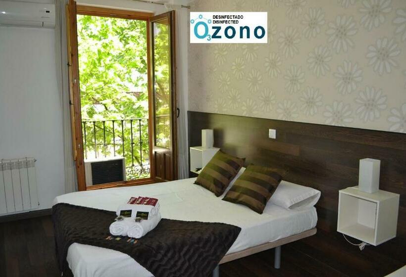 اتاق استاندارد با چشمانداز شهر, Hostal El Brezo