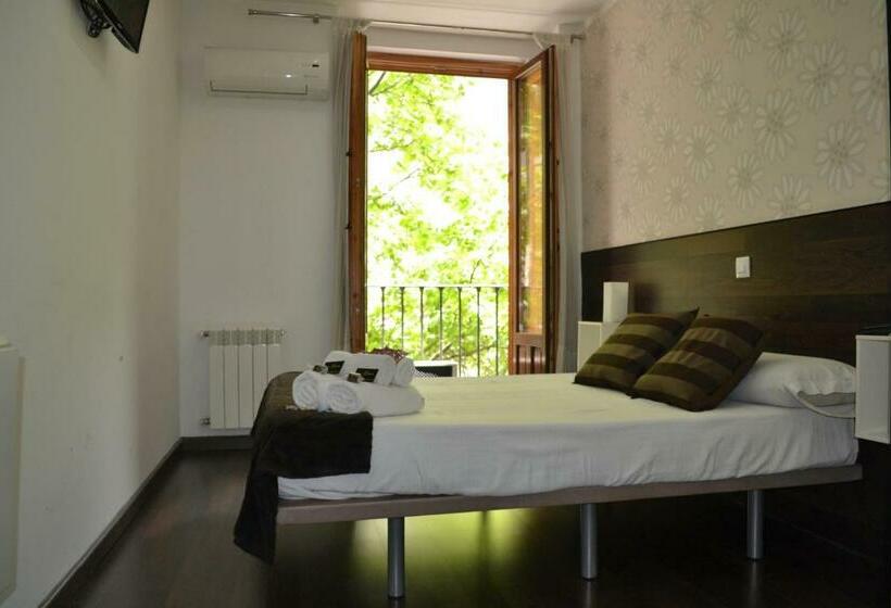 اتاق استاندارد با چشمانداز شهر, Hostal El Brezo