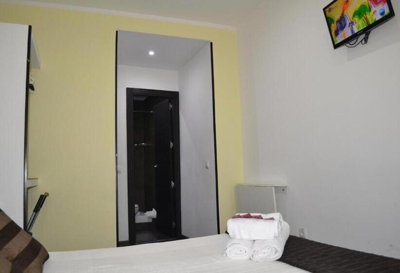 اتاق استاندارد با چشمانداز شهر, Hostal El Brezo