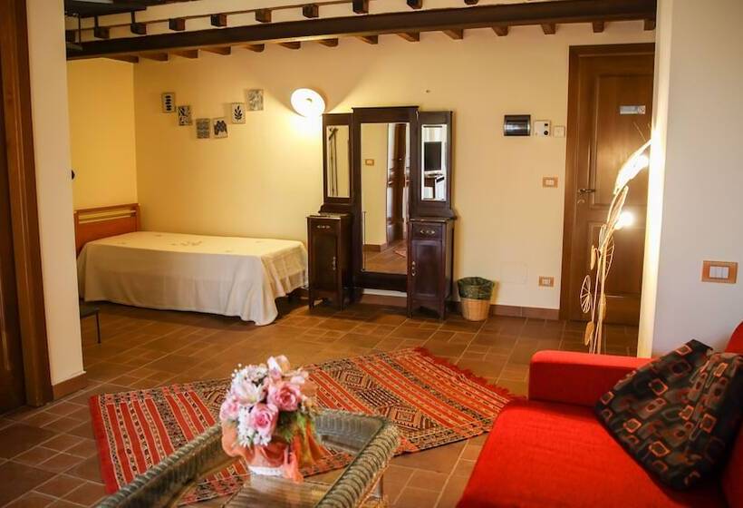سوییت جونیور با بالکن, Agriturismo Bio Il Quarto