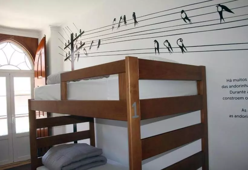 ２段ベッド付きスタンダードルーム, Hostel 2300 Thomar