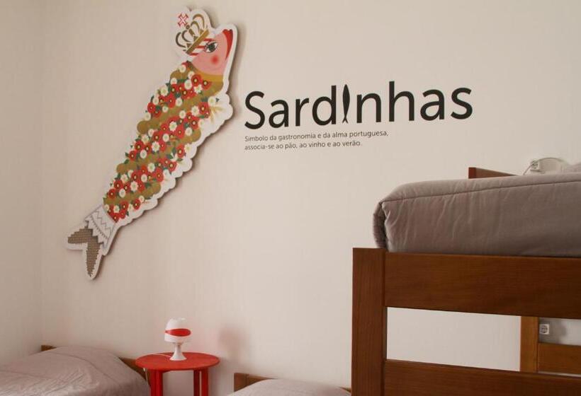 带阳台标准四人间, Hostel 2300 Thomar