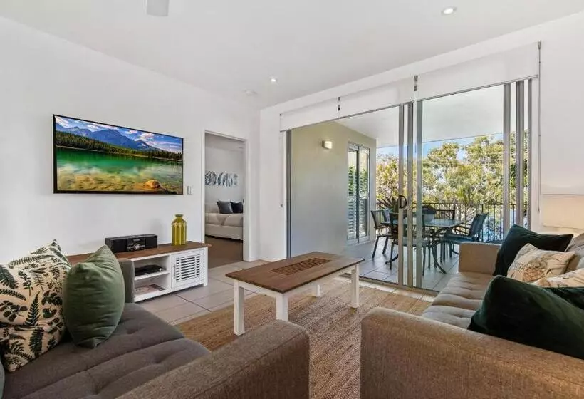 景色の見える一ベッドルームアパートメント, Metzo Noosa Resort