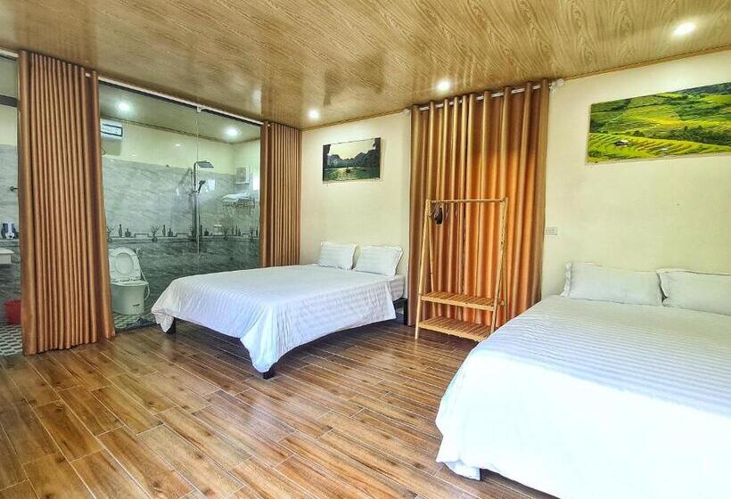 اتاق استاندارد چهار تخته, Trang An Four Seasons Bungalow