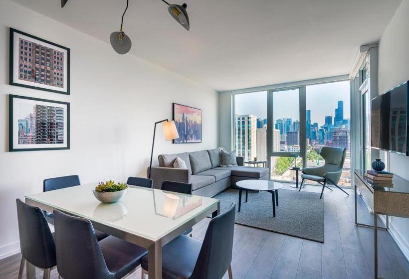 Apartamento 1 Quarto com Balcão, Level Chicago Old Town