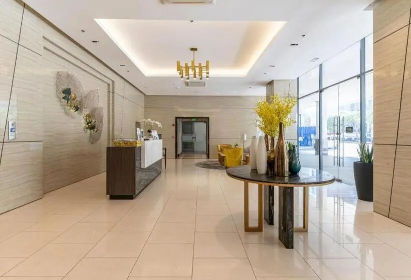 1ベッドルームのデラックスアパートメント, Omp T1 6h, Free Beach & Pool Access, Near Airport, Fast Wifi, Netflix