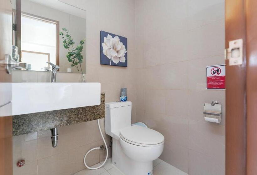 1 Bedroom Deluxe Apartment, Omp T1 6h, Free Beach & Pool Access, Near Airport, Fast Wifi, Netflix