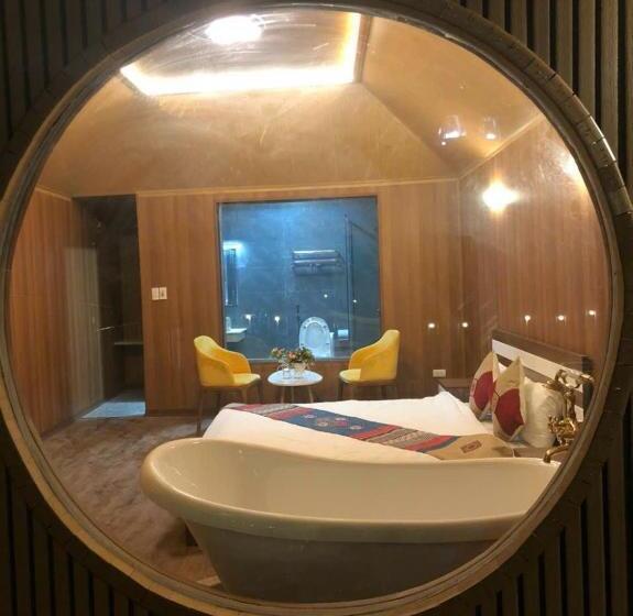 آپارتمان 1 خوابه با تراس, Homestay Sapa Thutran