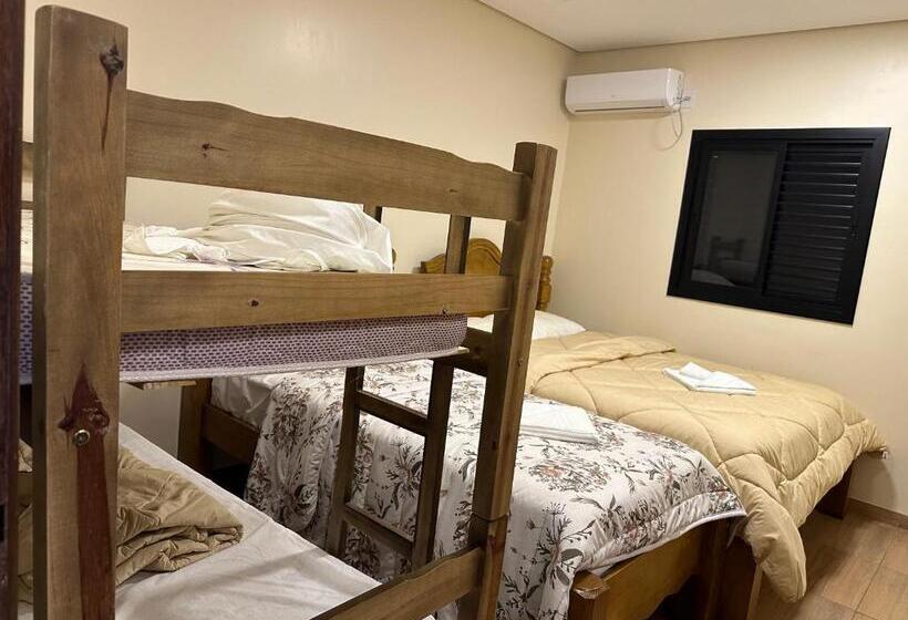 家庭套房, E Restaurante Na Chácara