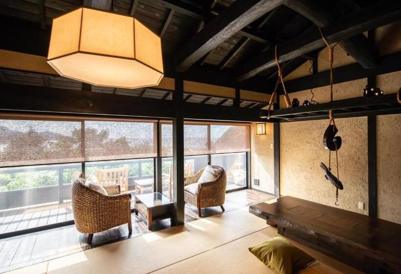 带海景的标准房, 森の入り江の離れ宿 無雙庵枇杷