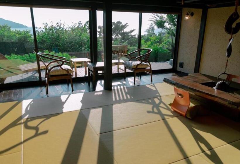 带海景的标准房, 森の入り江の離れ宿 無雙庵枇杷