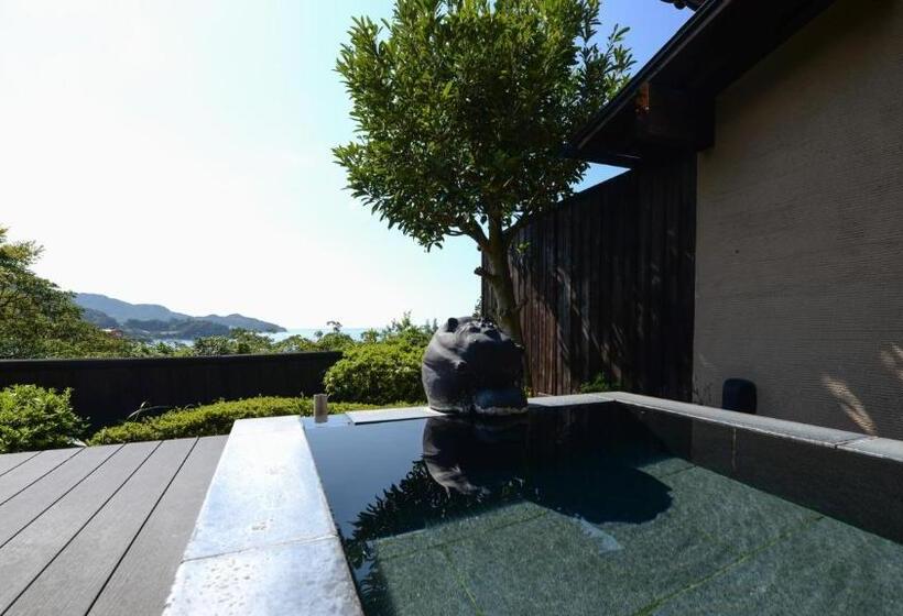 带海景的标准房, 森の入り江の離れ宿 無雙庵枇杷