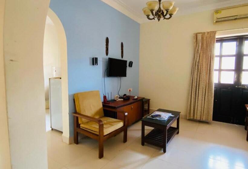 Apartament 1 Sypialnia Widok Basen, Holidays Beach Apartments Goa