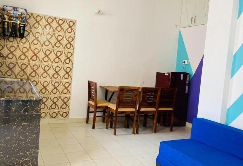 Apartament 1 Sypialnia z Balkonem, Holidays Beach Apartments Goa